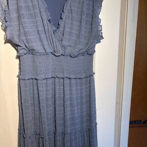 Max Studio Light Blue Maxi Dress